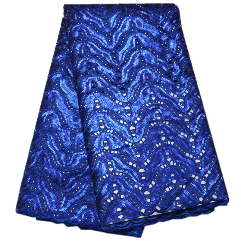 Free shipping (5yards/pc) high quality royal blue African handcut organza lace fabric with allover sequins for party dress OP19
Free shipping (5yards/pc) high quality royal blue African handcut organza lace fabric with allover sequins for party dress OP19