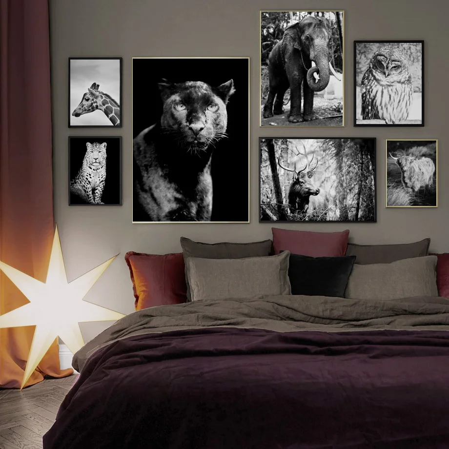 Giraffe Panther Deer Owl Elephant Yak Wall Art Canvas Painting Animal Nordic Posters And Prints Wall Pictures Kids Room Decor
Giraffe Panther Deer Owl Elephant Yak Wall Art Canvas Painting Animal Nordic Posters And Prints Wall Pictures Kids Room Decor