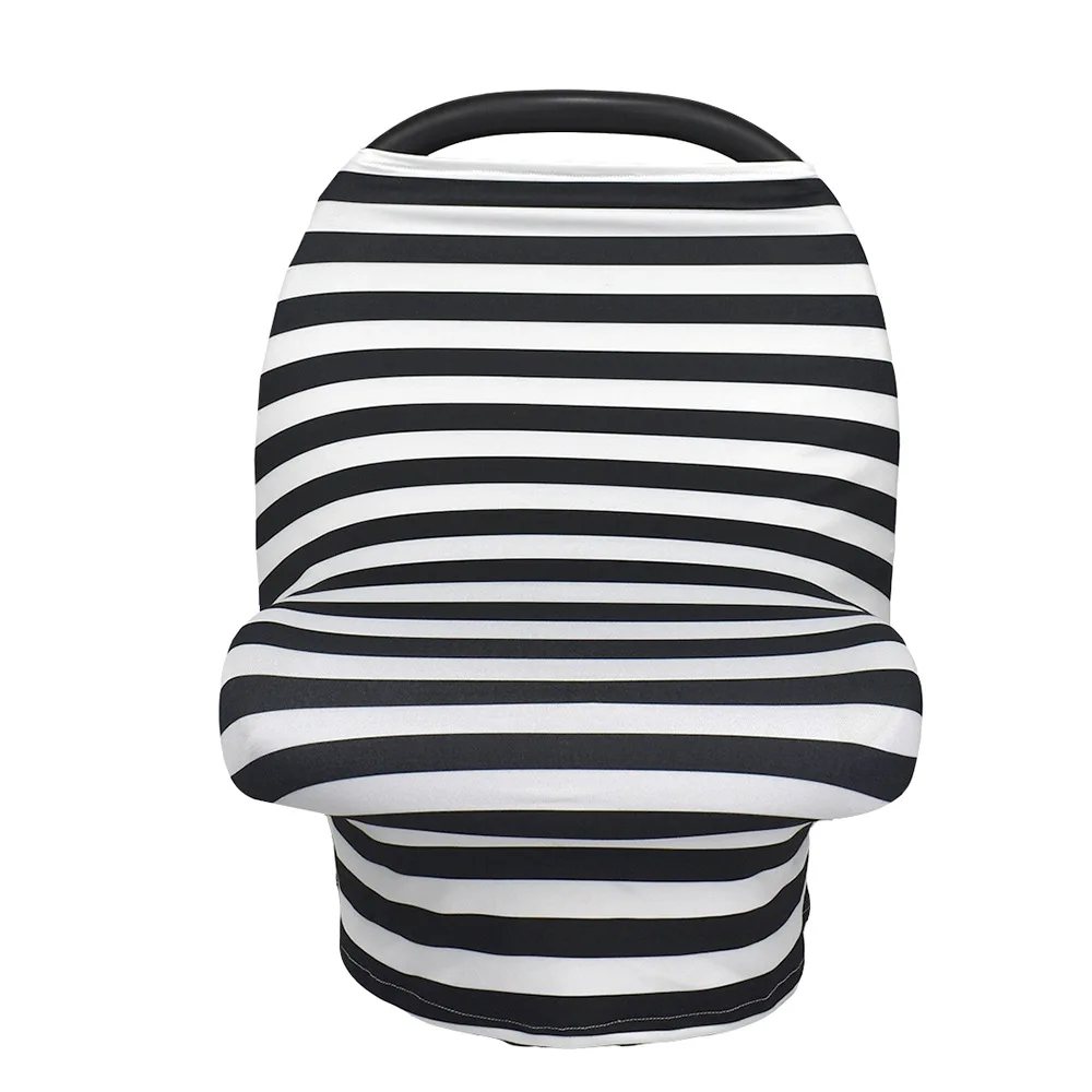 Striped Baby Car Seat Cover Nursing Cover for Newborn Baby Feeding 100% Cotton Baby Car Seat Canopy Soft Breastfeeding Shawl
Striped Baby Car Seat Cover Nursing Cover for Newborn Baby Feeding 100% Cotton Baby Car Seat Canopy Soft Breastfeeding Shawl