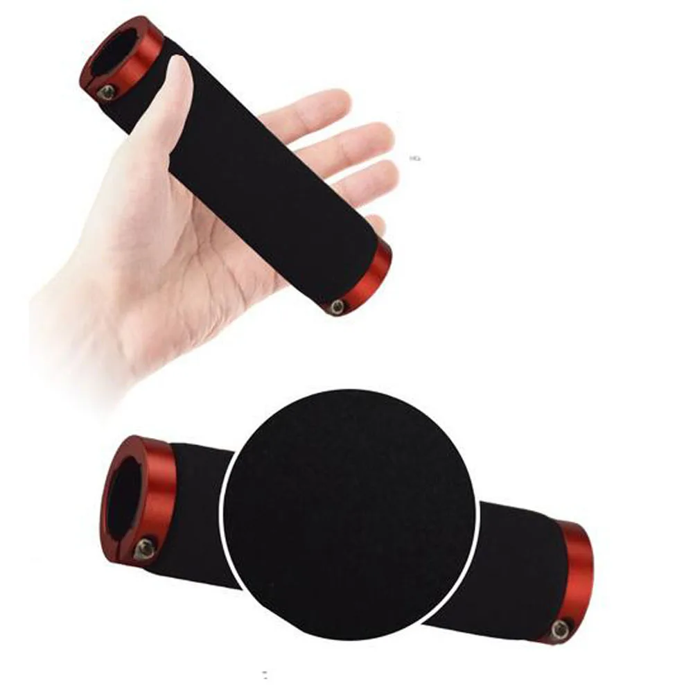 Bicycle Handle Grips Locked Foam Sports Mountain Bike Handlebar Grips Bicycle Handle Grips Locked Foam Sports Mountain Bike Handlebar Grips