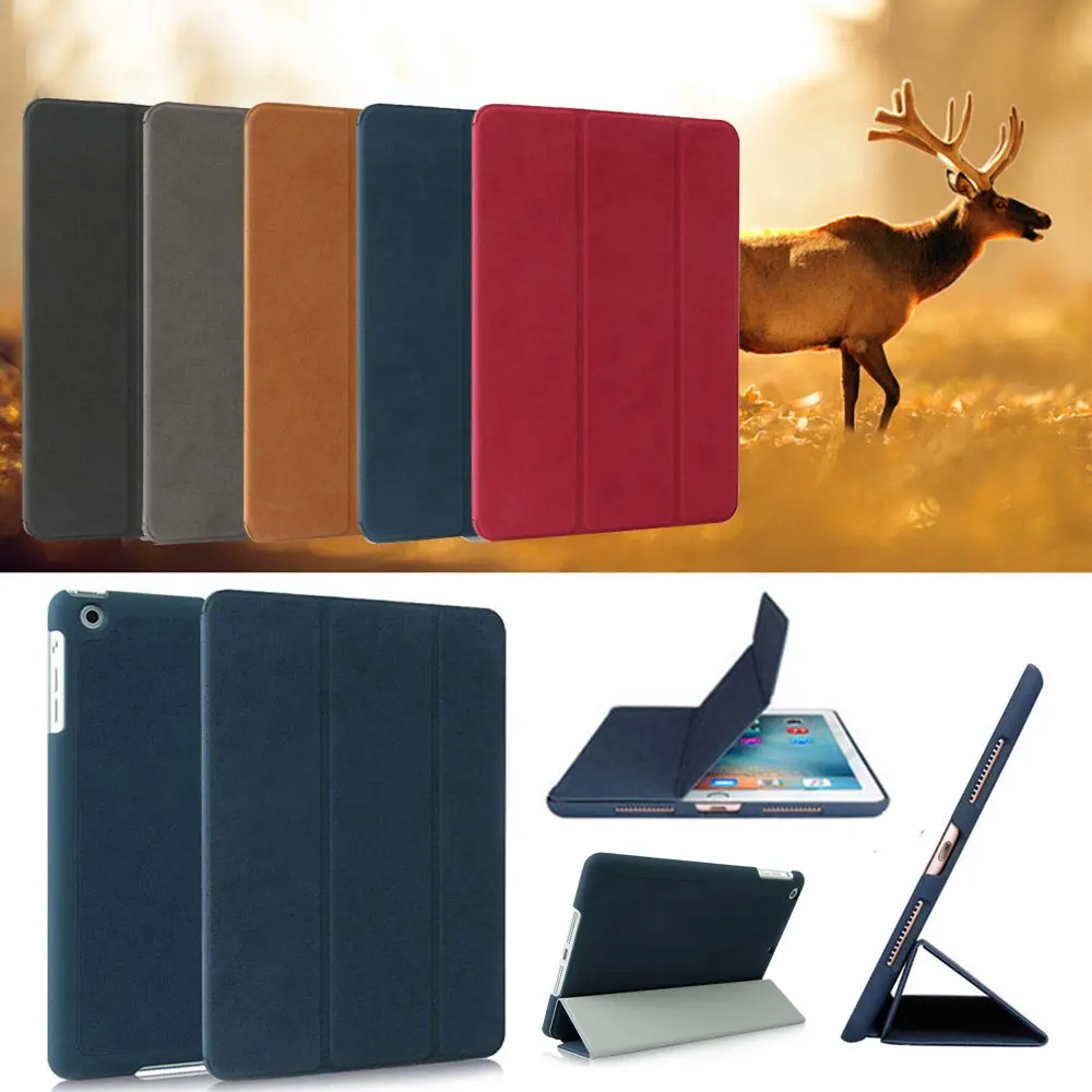 Eagwell Case For Apple iPad Pro 9.7 inch Case Matte Deer Leather Smart Cover Sleep Wake Up Tablet Flip Stand Pro 9.7 inch Case
Eagwell Case For Apple iPad Pro 9.7 inch Case Matte Deer Leather Smart Cover Sleep Wake Up Tablet Flip Stand Pro 9.7 inch Case
