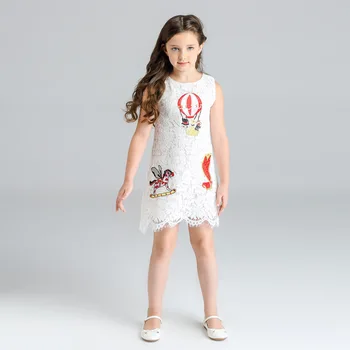 Girls Lace Summer Dress 2018 Kids Party Dresses for Girls Baby Girls Cartoon Dress Children Casual Style Clothing
Girls Lace Summer Dress 2018 Kids Party Dresses for Girls Baby Girls Cartoon Dress Children Casual Style Clothing