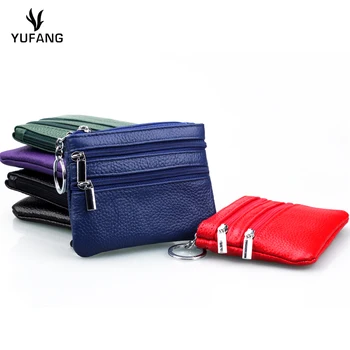 YUFANG Genuine Leather Coin Wallet Trendy Coin Pocket 3 Zipper Women Change Bag Soft Real Leather Key Holder 11 Candy Color
YUFANG Genuine Leather Coin Wallet Trendy Coin Pocket 3 Zipper Women Change Bag Soft Real Leather Key Holder 11 Candy Color