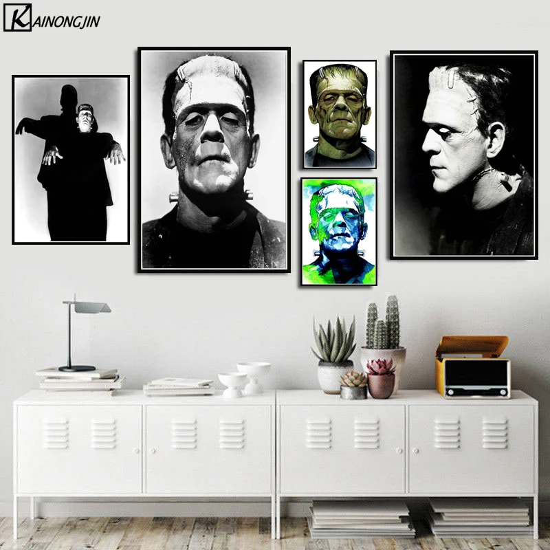Frankenstein Universal Monsters Art Poster Horror Movie Posters and Prints Wall Picture Canvas Painting for Home Decoration art
Frankenstein Universal Monsters Art Poster Horror Movie Posters and Prints Wall Picture Canvas Painting for Home Decoration art