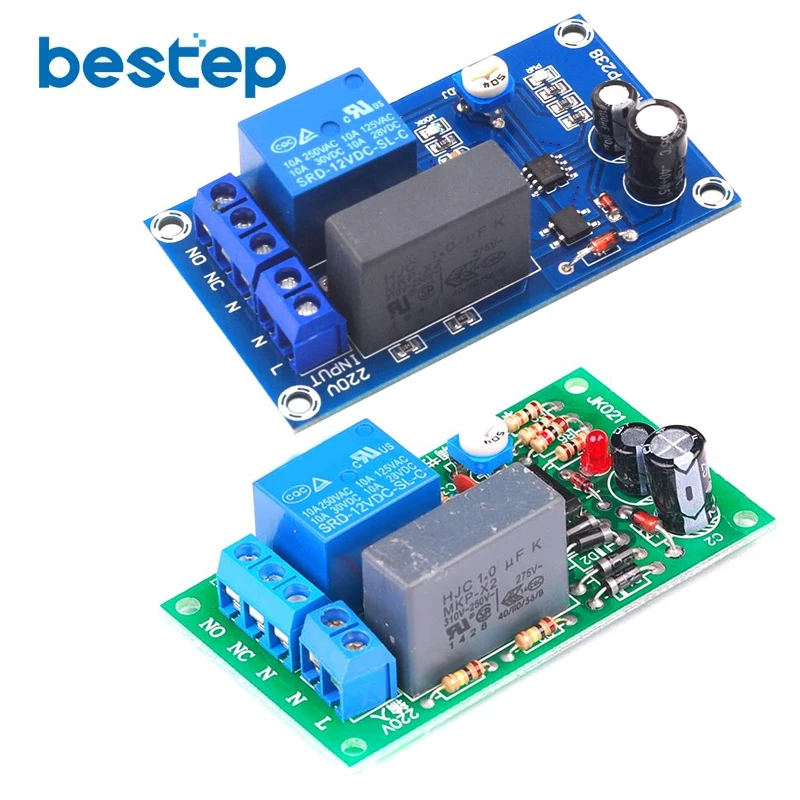 AC 220V Timer Relay Delay Switch Module Input/Output Delay Off Switch Module Adjustable Timing Turn Off Board
AC 220V Timer Relay Delay Switch Module Input/Output Delay Off Switch Module Adjustable Timing Turn Off Board