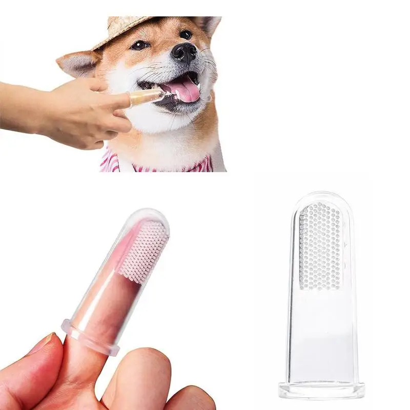 Misterolina Dog Toothbrush Clean Bad Breath Tartar Teeth Care Silocone Finger Brush For Large Medium Small Dogs Pet Supplies New
Misterolina Dog Toothbrush Clean Bad Breath Tartar Teeth Care Silocone Finger Brush For Large Medium Small Dogs Pet Supplies New