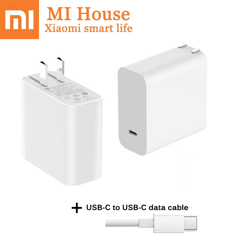 Original Xiaomi USB-C 65W Quick Charger Output Type C Port USB PD 2.0 QC 3.0 Type C Mi laptop por 15.6 Socket Power adapter Max
Original Xiaomi USB-C 65W Quick Charger Output Type C Port USB PD 2.0 QC 3.0 Type C Mi laptop por 15.6 Socket Power adapter Max