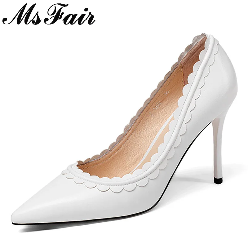 MsFair Pointed Toe Thin Heels Women Pumps Casual Fashion Ladies Super High Heel Pumps 2018 Spring Shallow Sewing Women's Pumps
MsFair Pointed Toe Thin Heels Women Pumps Casual Fashion Ladies Super High Heel Pumps 2018 Spring Shallow Sewing Women's Pumps