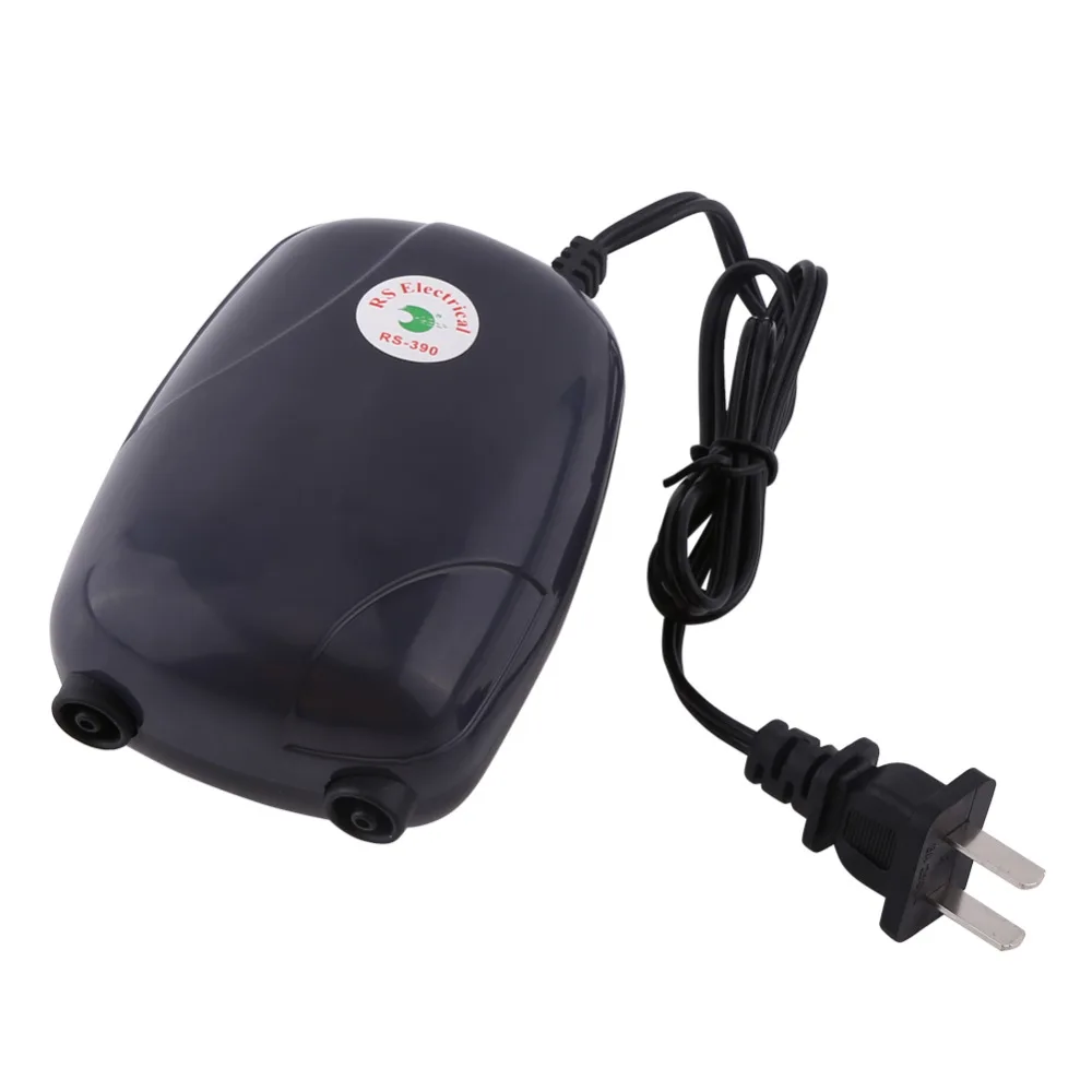 220V Aquarium Air Pump Double Outlet Pond Fish Tank Oxygen Airpump Consumption Aquarium Hydroponic 5W Fish Supplies New 2017
220V Aquarium Air Pump Double Outlet Pond Fish Tank Oxygen Airpump Consumption Aquarium Hydroponic 5W Fish Supplies New 2017