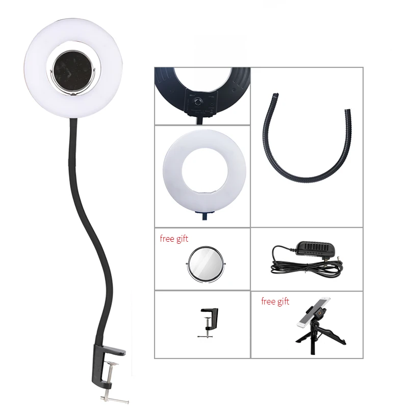 8 inch 120PCS LED Ring Light For Photography 5500K Lamp Video Photo Studio Light Stand Tripod Selfie Light Photo Studio 24W
8 inch 120PCS LED Ring Light For Photography 5500K Lamp Video Photo Studio Light Stand Tripod Selfie Light Photo Studio 24W