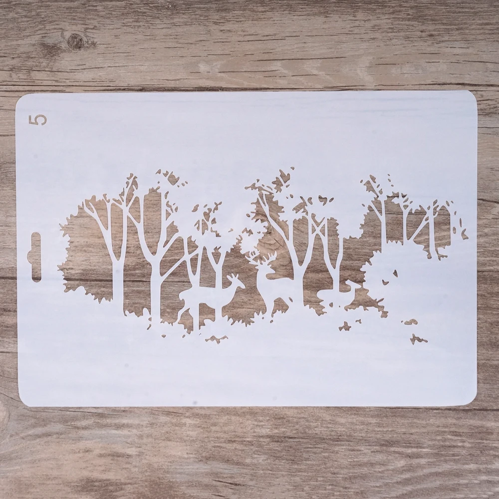 DIY Craft Layering Reindeer Stencils For DIY Scrapbooking Stamping Album Crafts Decorative Paper Cards
DIY Craft Layering Reindeer Stencils For DIY Scrapbooking Stamping Album Crafts Decorative Paper Cards