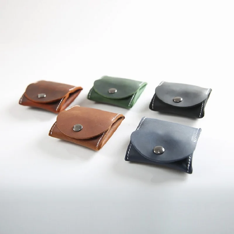 Genuine Leather Change Coin Purse Mini Coin Purses Original Multifunction Hasp Small Wallet Coin Bag Pocket Handmade Wholesale
Genuine Leather Change Coin Purse Mini Coin Purses Original Multifunction Hasp Small Wallet Coin Bag Pocket Handmade Wholesale