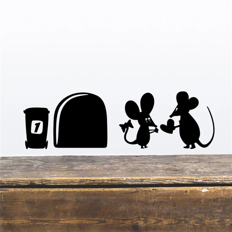 1PC Vinyl Wall Switch Toilet Glass Decal Home Decor Hot Sale Cute Mouse Love Heart with Rat Hole Black Wall Sticker Wallpapers 
1PC Vinyl Wall Switch Toilet Glass Decal Home Decor Hot Sale Cute Mouse Love Heart with Rat Hole Black Wall Sticker Wallpapers