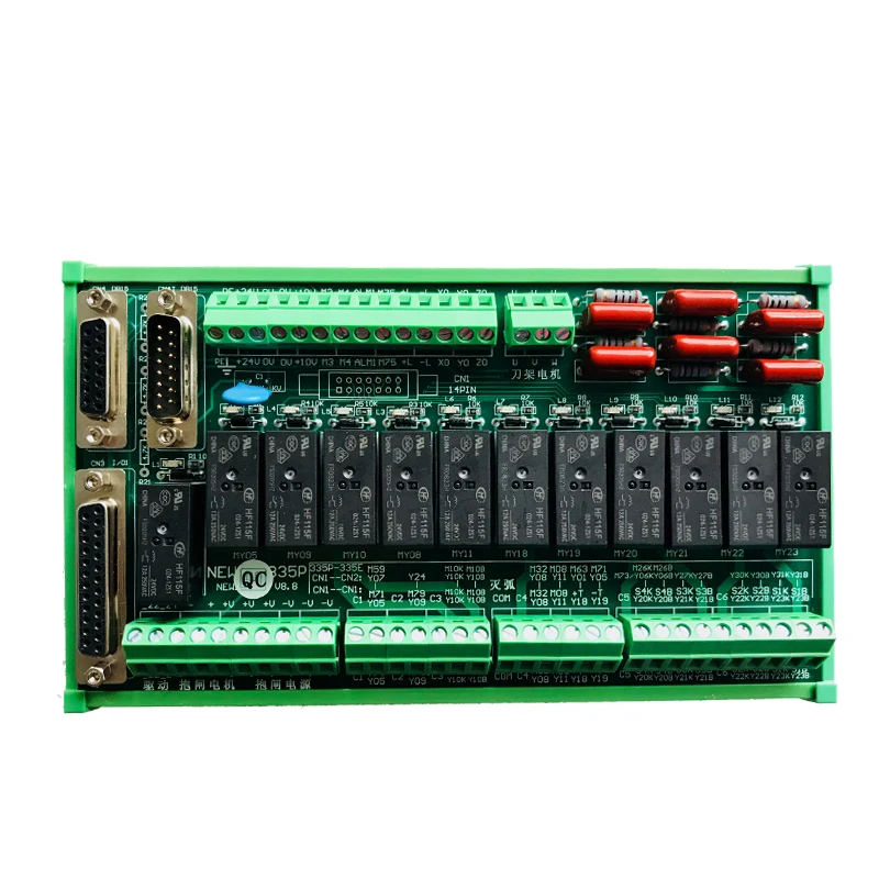 Good quality I/O board relay board NEWPORT-12 for CNC lathe milling 12 relays
Good quality I/O board relay board NEWPORT-12 for CNC lathe milling 12 relays