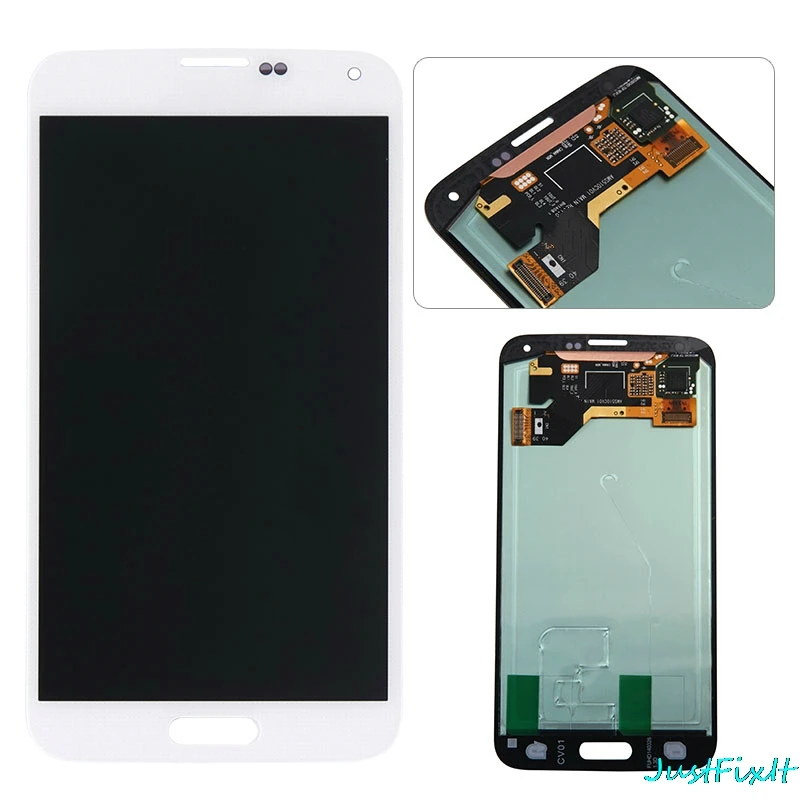 For Samsung Galaxy S5 G900F G900R G900H G900M LCD Display touch screen Digitizer Sensor Glass Assembly
For Samsung Galaxy S5 G900F G900R G900H G900M LCD Display touch screen Digitizer Sensor Glass Assembly