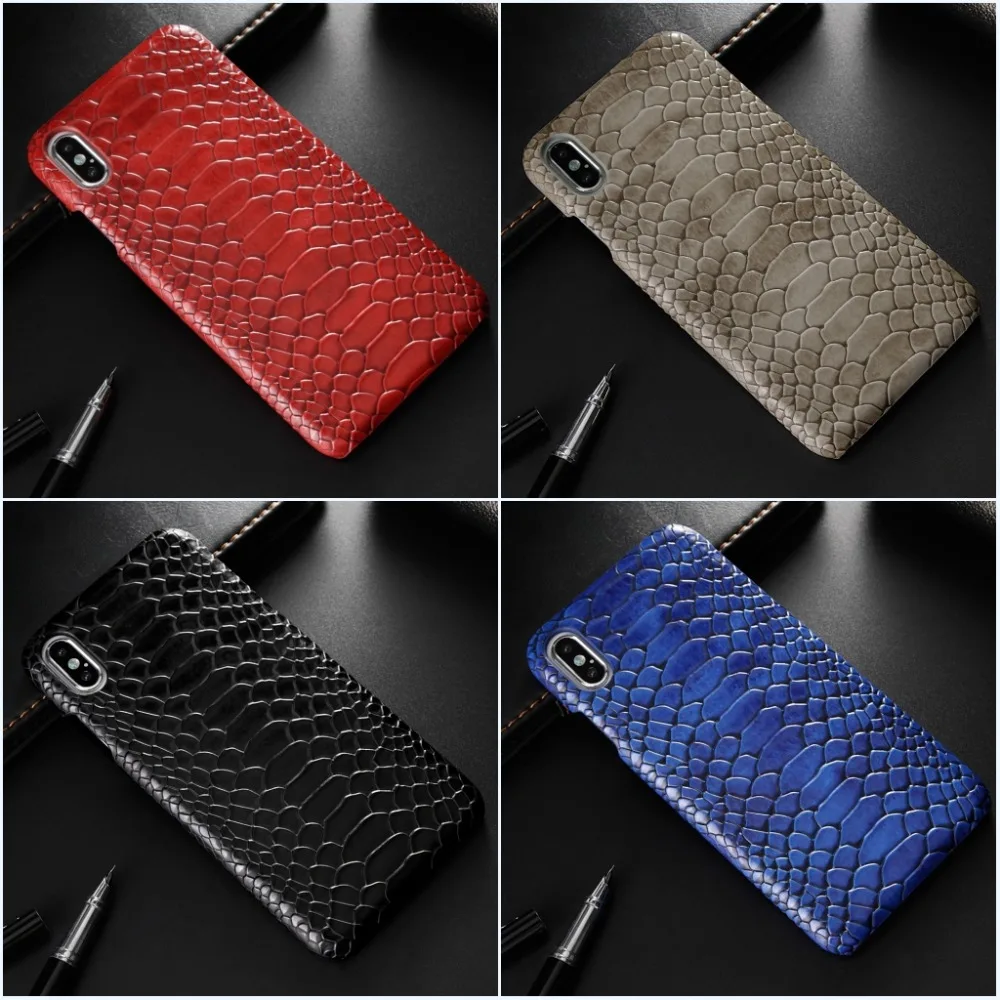 Snake Skin Phone Case for iphone 8 7 6s 6 Plus iphone X 10 Cover 7plus PU Leather Hard Cases for iphone XS Max XR 6plus Coque
Snake Skin Phone Case for iphone 8 7 6s 6 Plus iphone X 10 Cover 7plus PU Leather Hard Cases for iphone XS Max XR 6plus Coque