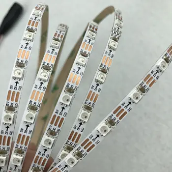 4m/roll addressable 60LEDs/m DC5V SK6812MINI-3535 led pixel strip,NON-waterproof,with 60pixels/M;WHITE PCB
4m/roll addressable 60LEDs/m DC5V SK6812MINI-3535 led pixel strip,NON-waterproof,with 60pixels/M;WHITE PCB