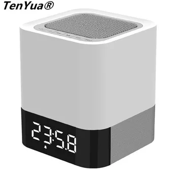 TenYua Portable Wireless Bluetooth Speaker With Touch Sensor Led Lamp Light Alarm Clock Calendar TF Card Hands-free Loudspeakers
TenYua Portable Wireless Bluetooth Speaker With Touch Sensor Led Lamp Light Alarm Clock Calendar TF Card Hands-free Loudspeakers