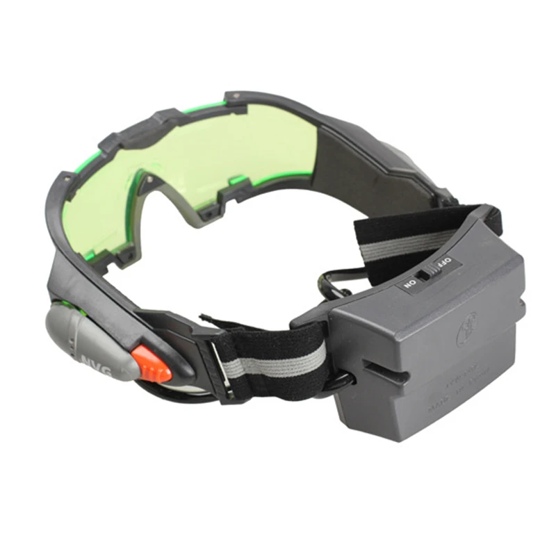 Night Vision Goggles Green Tinted Lens LED Lights for Outdoor Game Prop Gift NYZ Shop
Night Vision Goggles Green Tinted Lens LED Lights for Outdoor Game Prop Gift NYZ Shop