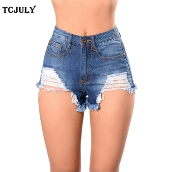TCJULY New Arrival Cotton Distressed Women's Jeans Shorts Skinny Push Up Stretch Short Pants Streetwear Washed Blue Denim Shorts
TCJULY New Arrival Cotton Distressed Women's Jeans Shorts Skinny Push Up Stretch Short Pants Streetwear Washed Blue Denim Shorts