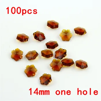 Free Shipping 100pcs/Lot Amber Color ,14mm Crystal Snowflake Beads In 1 Hole For Living/Dinning Room Hotel Lamp Decoration
Free Shipping 100pcs/Lot Amber Color ,14mm Crystal Snowflake Beads In 1 Hole For Living/Dinning Room Hotel Lamp Decoration