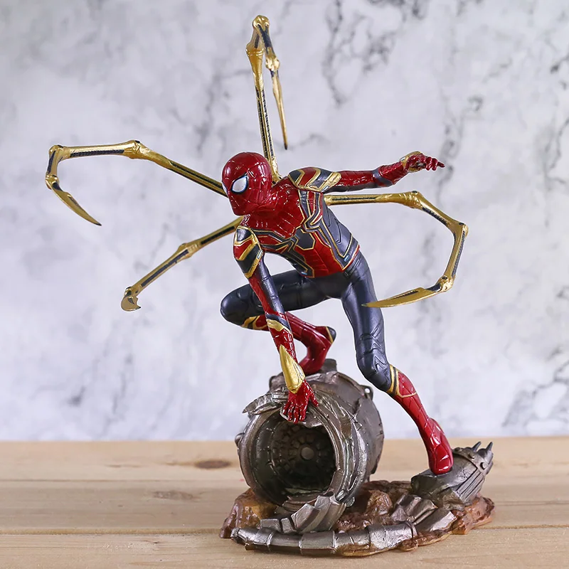 Marvel Avengers Infinity War Iron Spider-Man Statue Anime Spiderman PVC Action Figure Collectible Model Superhero Toy Doll
Marvel Avengers Infinity War Iron Spider-Man Statue Anime Spiderman PVC Action Figure Collectible Model Superhero Toy Doll