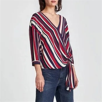 New Striped Blouse Women Slim Fit Long Sleeve Shirt Marine Stripes Fashion Top All Match New Arrival For Women Blouse
New Striped Blouse Women Slim Fit Long Sleeve Shirt Marine Stripes Fashion Top All Match New Arrival For Women Blouse