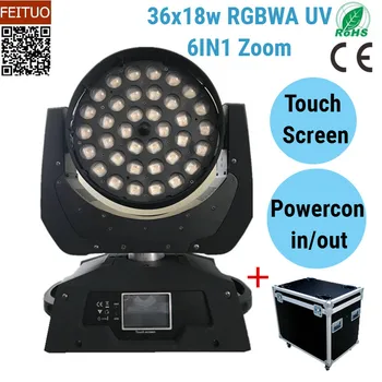 4pcs/lot + flight case free shipping china disco wash light 36x18w rgbaw uv 6in1 zoom led moving head wash
4pcs/lot + flight case free shipping china disco wash light 36x18w rgbaw uv 6in1 zoom led moving head wash