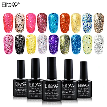 Elite99 10ml Bling Glitter Nail Gel Polish Easy Soak Off Diamond Nail Gelpolish Need Machine Stable Base Top Coat Nail Lacquer
Elite99 10ml Bling Glitter Nail Gel Polish Easy Soak Off Diamond Nail Gelpolish Need Machine Stable Base Top Coat Nail Lacquer