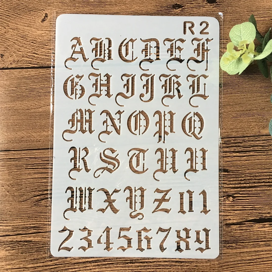 A4 Alphabet Letters DIY Craft Layering Stencils Painting Scrapbooking Stamping Embossing Decor Paper Card Template F5171-r2
A4 Alphabet Letters DIY Craft Layering Stencils Painting Scrapbooking Stamping Embossing Decor Paper Card Template F5171-r2