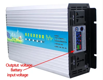 suiwer sinusgolf omsetter 3000W inverter pure sine wave DC to AC Off-grid solar power inverter 3000W Dc 12v to ac 110v 50hz
suiwer sinusgolf omsetter 3000W inverter pure sine wave DC to AC Off-grid solar power inverter 3000W Dc 12v to ac 110v 50hz