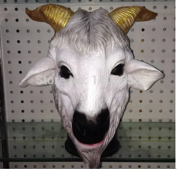New Arrival Creepy sheep Mask Head Halloween Goat/Sheep Head Latex Mask Party Animal Toy/Prop
New Arrival Creepy sheep Mask Head Halloween Goat/Sheep Head Latex Mask Party Animal Toy/Prop