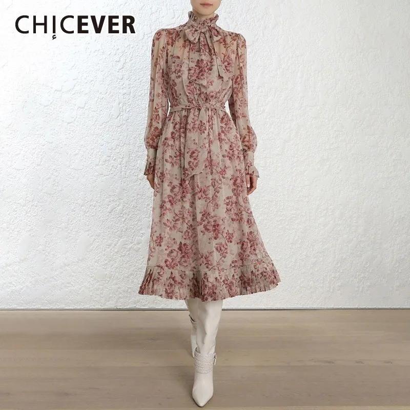 CHICEVER Summer Straight Ruffles Female Dress Bow Collar Lantern Sleeve Bandage Bow Prairie Chic Dresses Women Fashion New 2019
CHICEVER Summer Straight Ruffles Female Dress Bow Collar Lantern Sleeve Bandage Bow Prairie Chic Dresses Women Fashion New 2019