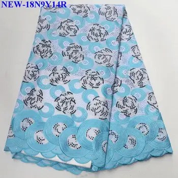 Sky Blue African Dry Swiss Voile Lace Fabric With Stones Swiss Cotton Lace High Quality Lace Fabrics For Wedding dress JHS013 
Sky Blue African Dry Swiss Voile Lace Fabric With Stones Swiss Cotton Lace High Quality Lace Fabrics For Wedding dress JHS013