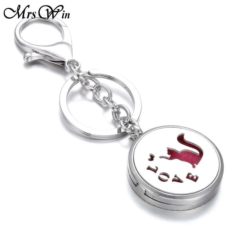 New Perfume Jewelry Keychain Keyrings Love Cat Butterfly Pattern Essential Oil Diffuser Aromatherapy Perfume Locket Key Chain
New Perfume Jewelry Keychain Keyrings Love Cat Butterfly Pattern Essential Oil Diffuser Aromatherapy Perfume Locket Key Chain