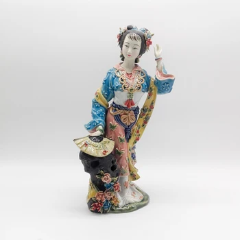 Christmas Painted Porcelain Decoracion Art Collectible Hogar Lady Figurine Manual Home Decor Statue Ceramic Ornaments Craft
Christmas Painted Porcelain Decoracion Art Collectible Hogar Lady Figurine Manual Home Decor Statue Ceramic Ornaments Craft