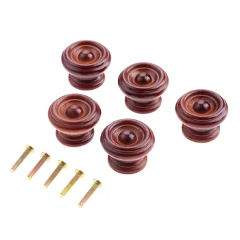 DRELD 5Pcs Wooden Furniture Handles Kitchen Drawer Cabinet Knobs and Handles Closet Cupboard Door Wood Pulls Furniture Hardware
DRELD 5Pcs Wooden Furniture Handles Kitchen Drawer Cabinet Knobs and Handles Closet Cupboard Door Wood Pulls Furniture Hardware