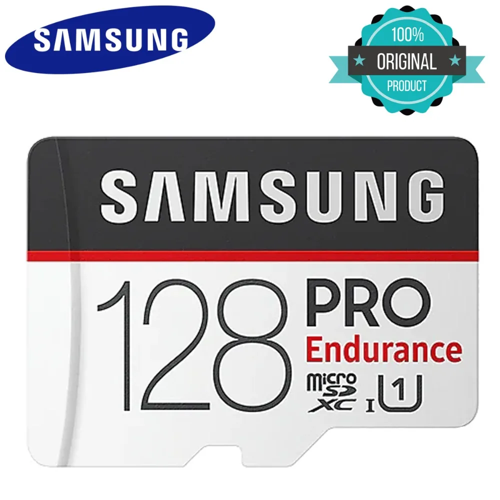 

SAMSUNG Micro SD Card 100MB/S 128GB 64GB 32GB PRO Endurance Memory Card Class10 U1 4K Microsd Flash TF Card for Phone