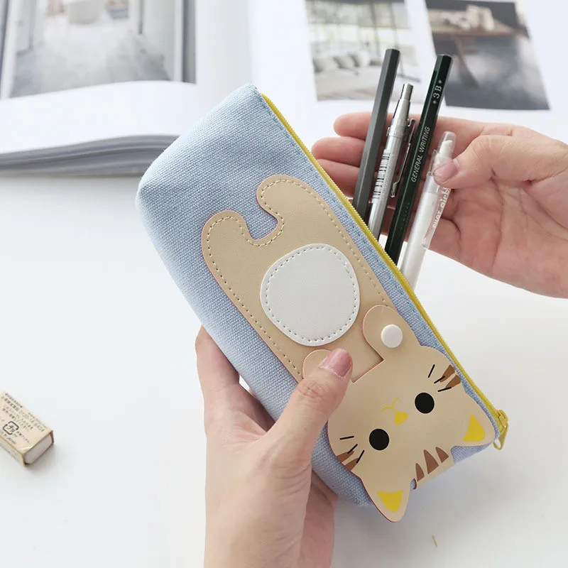 Kawaii Cute Cat Canvas Pencil Case Storage Organizer Pen Bags Pencilcase Pouch School Supply Stationery Cosmetic Makeup Bag Gift
Kawaii Cute Cat Canvas Pencil Case Storage Organizer Pen Bags Pencilcase Pouch School Supply Stationery Cosmetic Makeup Bag Gift