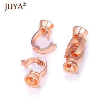 JUYA 4Pcs Wholesale Gold Color High Quality Copper Metal Clasps For Beads DIY Jewelry Making Accessories 24mm*7mm
JUYA 4Pcs Wholesale Gold Color High Quality Copper Metal Clasps For Beads DIY Jewelry Making Accessories 24mm*7mm
