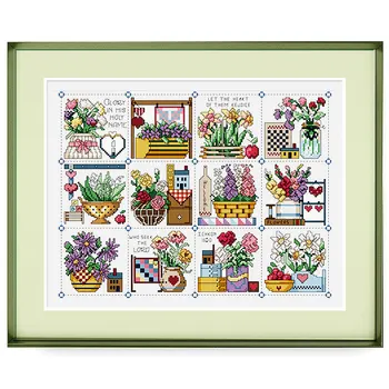 Fishxx Sets embroidery cross-stitch kits B108 flowers In December the vase on needlework Paintings 100% Egyptian cotton
Fishxx Sets embroidery cross-stitch kits B108 flowers In December the vase on needlework Paintings 100% Egyptian cotton