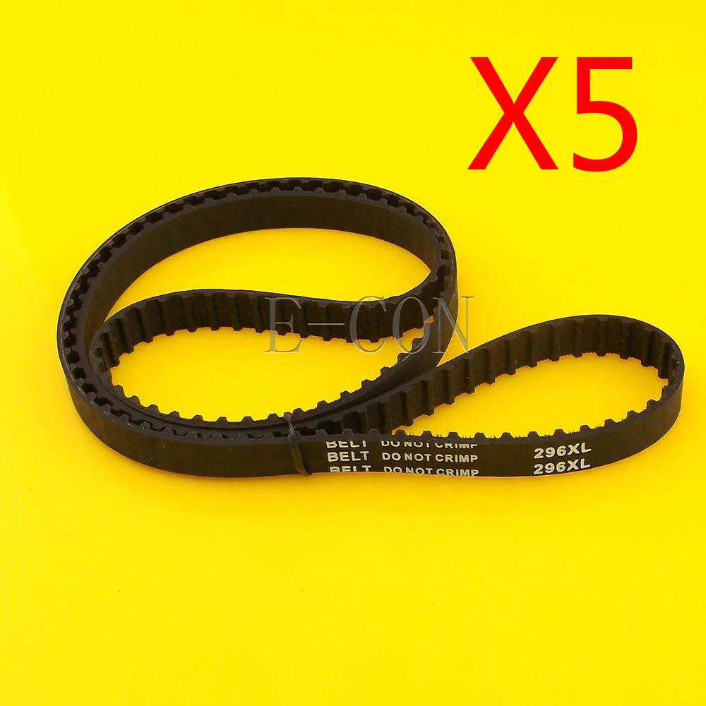5 шт. 296XL Ремень ГРМ L039 148 зубьев ширина 0,39 дюйма (10 мм) XL положительный приводной шкив для шагового двигателя с ЧПУ и гравировального станка
5 шт. 296XL Ремень ГРМ L039 148 зубьев ширина 0,39 дюйма (10 мм) XL положительный приводной шкив для шагового двигателя с ЧПУ и гравировального станка