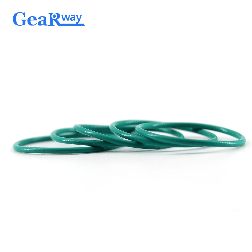 Gearway Green FKM O Ring Seal Gasket 1.5mm thickness O Ring Seal 4/4.5/5/5.5/18/19/20mm OD Fluorine Rubber O Ring Seal Washer
Gearway Green FKM O Ring Seal Gasket 1.5mm thickness O Ring Seal 4/4.5/5/5.5/18/19/20mm OD Fluorine Rubber O Ring Seal Washer