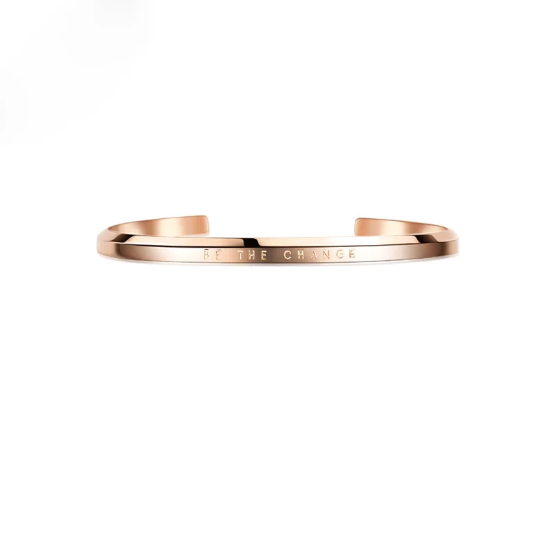 Europe Titanium Bangles Lovers Opening Rose Gold Lettering Stainless Steel Bracelets For Women Men Jewelry Couple Bracelet
Europe Titanium Bangles Lovers Opening Rose Gold Lettering Stainless Steel Bracelets For Women Men Jewelry Couple Bracelet