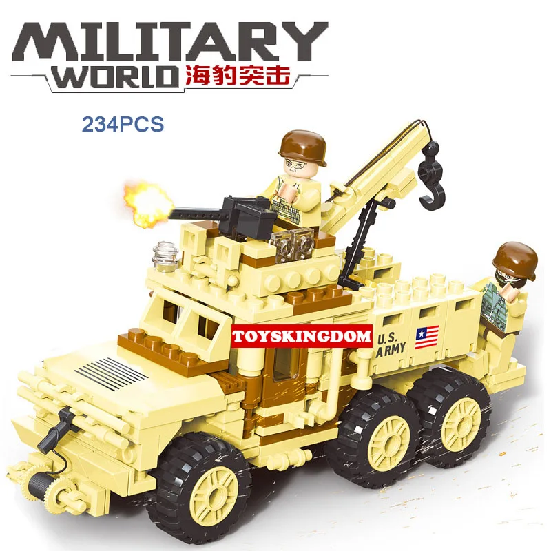 military Navy SEALS figure Mine Resistant Ambush Protected Armored Vehicle RG-33 MRAP block batisbricks ww2 US army minifigs toy
military Navy SEALS figure Mine Resistant Ambush Protected Armored Vehicle RG-33 MRAP block batisbricks ww2 US army minifigs toy