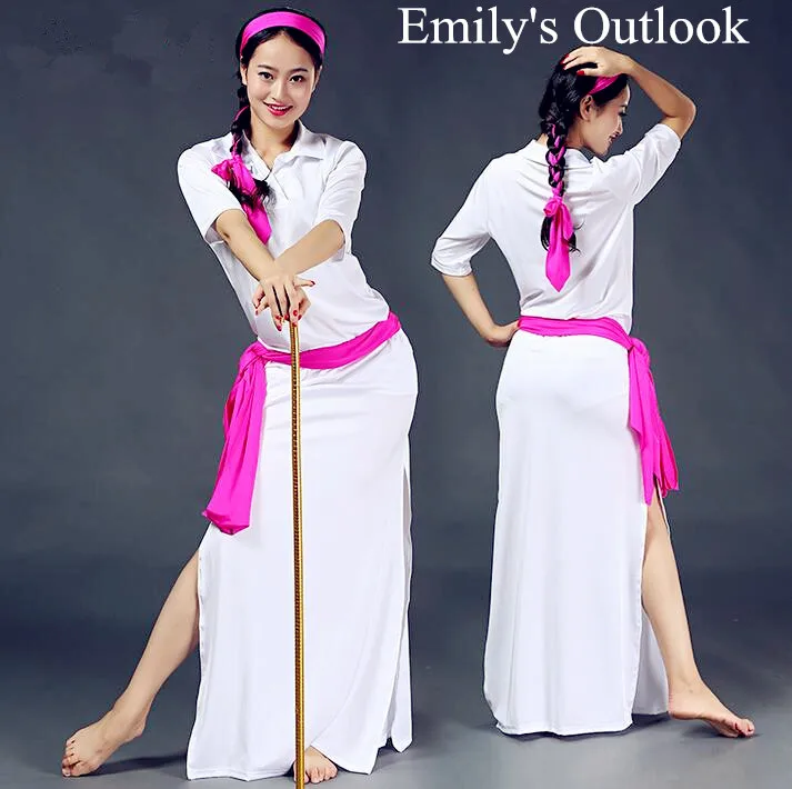 Saidi Shaabi Performance Wear Morden Egyptian Oriental Dance Costume Long Robe With Hair Band And Belt Free Shipping
Saidi Shaabi Performance Wear Morden Egyptian Oriental Dance Costume Long Robe With Hair Band And Belt Free Shipping