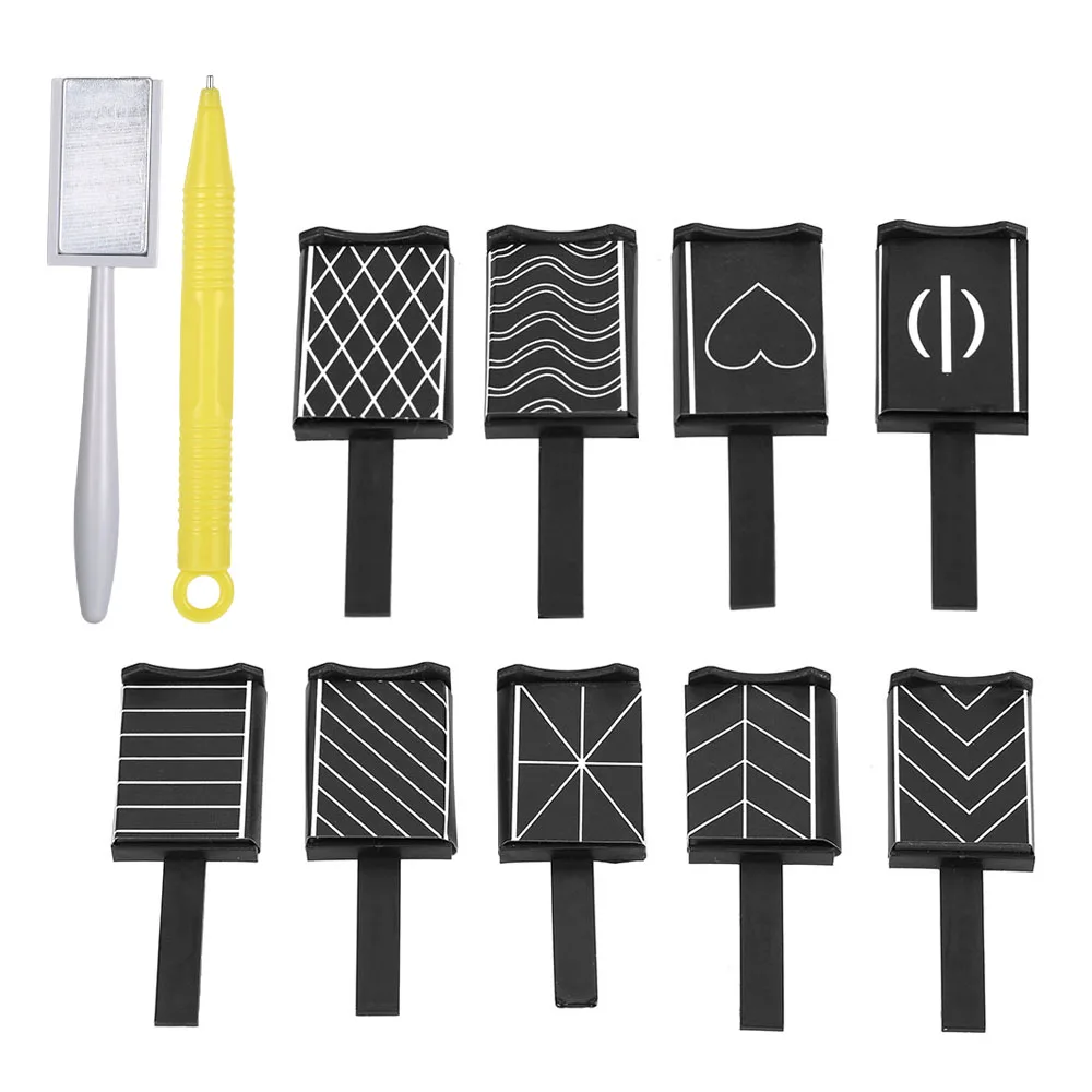 11 Pcs/set 3D Cat Eye Effect Nail Art Magnet Stick DIY UV Nail Gel Polish Drawing Magnetic Vertical Stick Pen Magical Nail Tools
11 Pcs/set 3D Cat Eye Effect Nail Art Magnet Stick DIY UV Nail Gel Polish Drawing Magnetic Vertical Stick Pen Magical Nail Tools