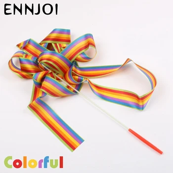 9 Colors 4m Diverse Styles Artistic Gymnastics Colored Ribbon Dance Show Props Dancing Ribbon Children's Toys Streamers
9 Colors 4m Diverse Styles Artistic Gymnastics Colored Ribbon Dance Show Props Dancing Ribbon Children's Toys Streamers