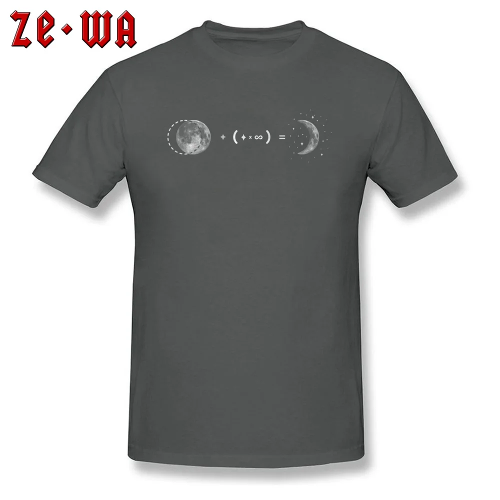 Tees Crescent Moon 2.0 Tee Shirt NEW YEAR DAY 2018 Fashion Print Short Sleeve 100% Cotton Fabric O Neck Men's T Shirt Print Crescent Moon 2.0 carbon