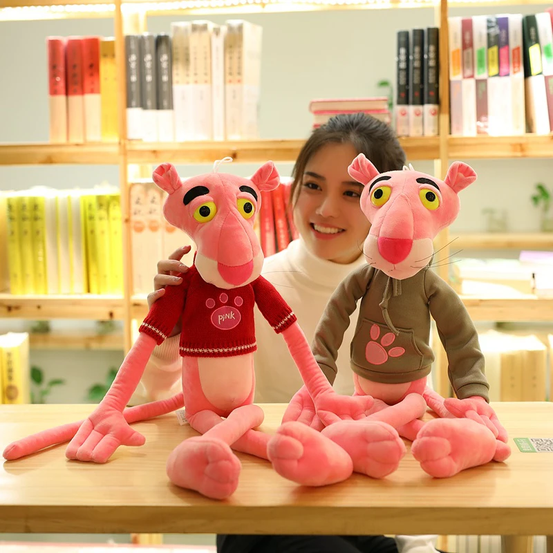 1PC 55cm/80cm Cute Pink Panther with Sweatshirt Stuffed Plush Doll Action Figure Baby Kids Toys Children Plaything Gift MDD66
1PC 55cm/80cm Cute Pink Panther with Sweatshirt Stuffed Plush Doll Action Figure Baby Kids Toys Children Plaything Gift MDD66